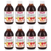 Soki i napoje niegazowane - Polska Róża Sok z owoców róży -Odporność- Witamina C zestaw 8 x 250 ml - miniaturka - grafika 1