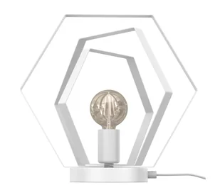 Lampa stołowa HEXAGON 1xE27/15W/230V - Lampy stojące - miniaturka - grafika 1