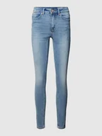 Spodnie damskie - Jeansy o kroju skinny fit z przetarciami model ‘FLASH’ - miniaturka - grafika 1