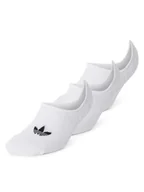 Skarpetki damskie - adidas Originals Skarpety w 3-paku Kobiety Bawełna biały jednolity, S - miniaturka - grafika 1
