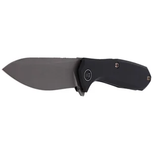 Nóż składany WE Knife Mote Black Titanium, Gray Stonewashed CPM S35VN by Ostap Hel (2005C) - Noże - miniaturka - grafika 2