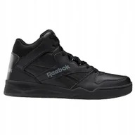 Buty sportowe męskie - Buty męskie sportowe jesienne wysokie Reebok Royal Bb 100000090 czarne 44 - miniaturka - grafika 1