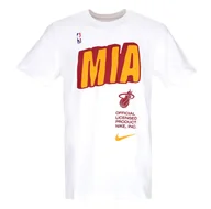 Koszulki męskie - Koszulka The Nike Tee NBA Miami Heat DR6726100 S - miniaturka - grafika 1