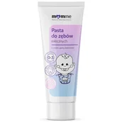 Pasty do zębów - Momme, pasta do zębów dla dzieci 0-3 lat, smak gumy balonowej, 50 ml - miniaturka - grafika 1
