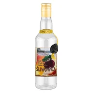 Domowy wyrób alkoholu - BUTELKA OZDOBNA ŚLIWOWICA ZŁOTA - miniaturka - grafika 1
