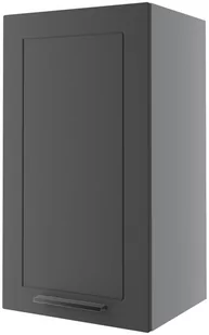 Bergamo Szafka Wisząca Zakończeniowa W2/40 Grafit Mat - Meble kuchenne - miniaturka - grafika 1