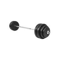 Sztangi - Sztanga prosta 60 kg 160 cm 25 mm (bitumiczne) - miniaturka - grafika 1