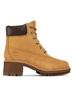 Botki damskie - Timberland Trapery Kinsley TB0A25BS231 Żółty - miniaturka - grafika 1