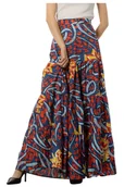 Spódnice - Spódnica damska Desigual Uma maxi stopniowana -S - DESIGUAL - miniaturka - grafika 1