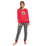 Piżamy damskie - Piżama damska ciepła lady 567/304 cornette-xxl - miniaturka - grafika 1