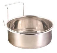 Klatki i wyposażenie dla ptaków - Trixie Miska metalowa zawieszana 150ml 5493 - miniaturka - grafika 1