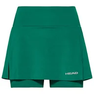Spódnice - Head Club Basic Skort damskie buty sportowe zielony zielony M - miniaturka - grafika 1