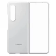 Etui i futerały do telefonów - Samsung Etui Silicone Cover do Galaxy Z Fold 3 EF-PF926TWEGWW Biały - miniaturka - grafika 1