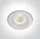 Oprawa podtynkowa LED Caridea biała 10103E/W/W/W OneLight