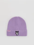 Czapki damskie - Reserved - Czapka z wiskozą Kuromi - fioletowy - miniaturka - grafika 1