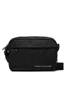 Tommy Hilfiger Saszetka Element AM0AM12972 Czarny - Nerki - miniaturka - grafika 1
