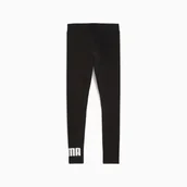 Legginsy - Legginsy damskie Puma ESS LOGO czarne 68832901 - miniaturka - grafika 1