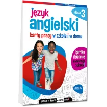 Greg Język angielski. Karty pracy w szkole i w domu. Klasa 3 praca zbiorowa - Podręczniki dla szkół podstawowych - miniaturka - grafika 1