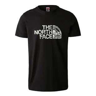 Koszulka The North Face Woodcut Dome 0A827HJK31 - czarna - Koszulki sportowe męskie - miniaturka - grafika 1