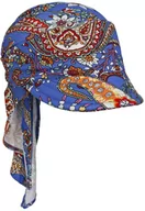 Czapki męskie - Bandana z Daszkiem Emma Jersey by Mayser, niebieski, One Size - miniaturka - grafika 1