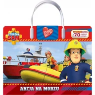 Literatura popularno naukowa dla młodzieży - Akcja na morzu Kocham naklejać Strażak Sam - miniaturka - grafika 1