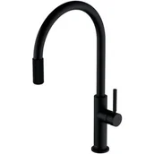 Baterie kuchenne - OMNIRES SW9057BL SWITCH bateria kuchenna do pod??czenia do filtra, czarny mat - miniaturka - grafika 1