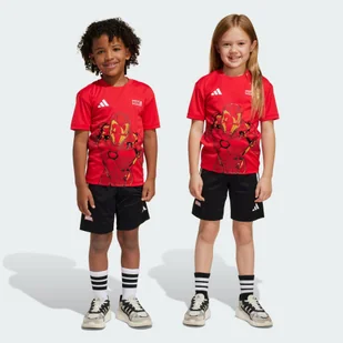 Zestaw adidas x Marvel Iron Man Tee Kids - Odzież sportowa dziecięca - miniaturka - grafika 1