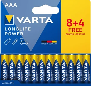 Varta 04903 121 772 bateria do użytku domowego Jednorazowa bateria AAA Alkaliczny - Baterie i akcesoria - miniaturka - grafika 1