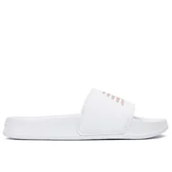 Klapki i japonki damskie - Klapki New Balance SWM200J3 - białe - miniaturka - grafika 1