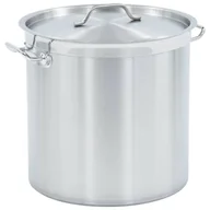 Garnki - vidaXL Garnek, 50 L, 40 x 40 cm, stal nierdzewna - miniaturka - grafika 1