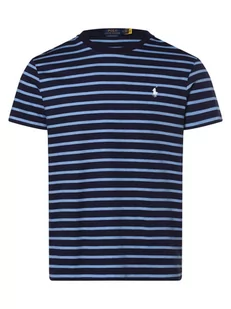 Polo Ralph Lauren - T-shirt męski  Custom Slim Fit, niebieski - Koszulki męskie - miniaturka - grafika 1