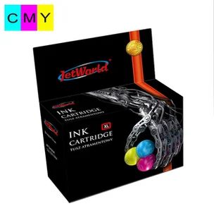 JetWorld Tusz trójkolorowy HP 651XL zamiennik refabrykowany C2P11AE JWI-H651XLCMYR - Tusze zamienniki - miniaturka - grafika 1