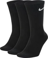 Skarpety termoaktywne - Nike Everyday Lightweight Crew 3Pak skarpety wysokie 010 : Rozmiar - 39 - 42 (SX7676-010) - miniaturka - grafika 1