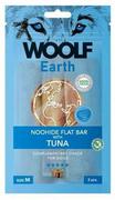 Przysmaki dla psów - WOOLF Woolf Earth Noohide Flat Bar Tuna Przysmak Dla Psa Tuńczyk Rozmiar M 85 g - miniaturka - grafika 1