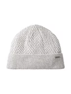 Czapki męskie - TOM TAILOR Męskie Czapka wełniana Beanie 1034289, 30193 - Ordinary Grey Melange, ONESIZE - miniaturka - grafika 1