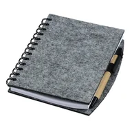 Notesy i bloczki - Upominkarnia Upominkarnia Notes z filcu Eco-Sense Szary 2 szt uniwersalny 115983-uniw - miniaturka - grafika 1