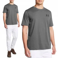 Koszulki męskie - Koszulka Męska Under Armour T-shirt Szybkoschnąca Sportowa 1326799-025 S - miniaturka - grafika 1