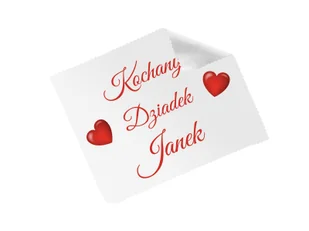 Ściereczka do okularów z imieniem na dzień dziadka - 1 szt. - Akcesoria do okularów - miniaturka - grafika 1