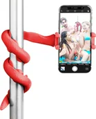 Selfie stick - CELLY Snake Selfie Stick uniwersalny czerwony - miniaturka - grafika 1