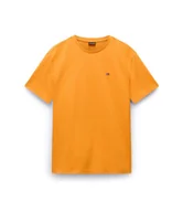 Koszulki męskie - t-shirt uomo napapijri salis ss sum np0a4h8d a701 apricot - miniaturka - grafika 1