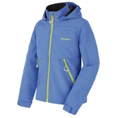 Kurtki i płaszcze dla chłopców - Kurtka dziecięca Husky Salex K Rozmiar dziecięcy: 134 / Kolor: jasnoniebieski - miniaturka - grafika 1