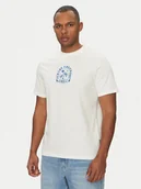 Koszulki męskie - Blend T-Shirt 20718312 Biały Regular Fit - miniaturka - grafika 1