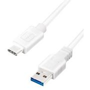 Kable USB - LogiLink kabel Usb 3.2 - Typ-C 0,15m biały CU0172 - miniaturka - grafika 1