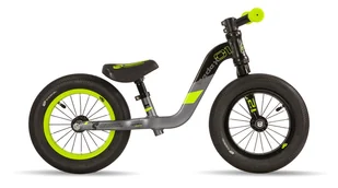 S''cool pedeX black/grey/yellow matt 2020 - Rowerki biegowe - miniaturka - grafika 1