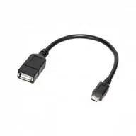 Kable komputerowe i do monitorów - Kabel USB - micro USB LOGILINK, 0,2 m - miniaturka - grafika 1