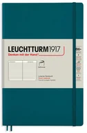 Pozostałe książki - LEUCHTTURM1917 359678 Notatnik Paperback (B6+) z miękką okładką, 123 numerowane strony, w linie, Pacific Green - miniaturka - grafika 1