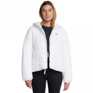 Kurtki damskie - Damska kurtka puchowa pikowana Under Armour Lw Insulate Jacket - biała - UNDER ARMOUR - miniaturka - grafika 1