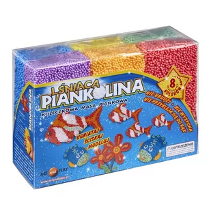 Art And Play Piankolina 8 kolorów lśniąca WEAAPL0UC000002 - Masy plastyczne - miniaturka - grafika 3