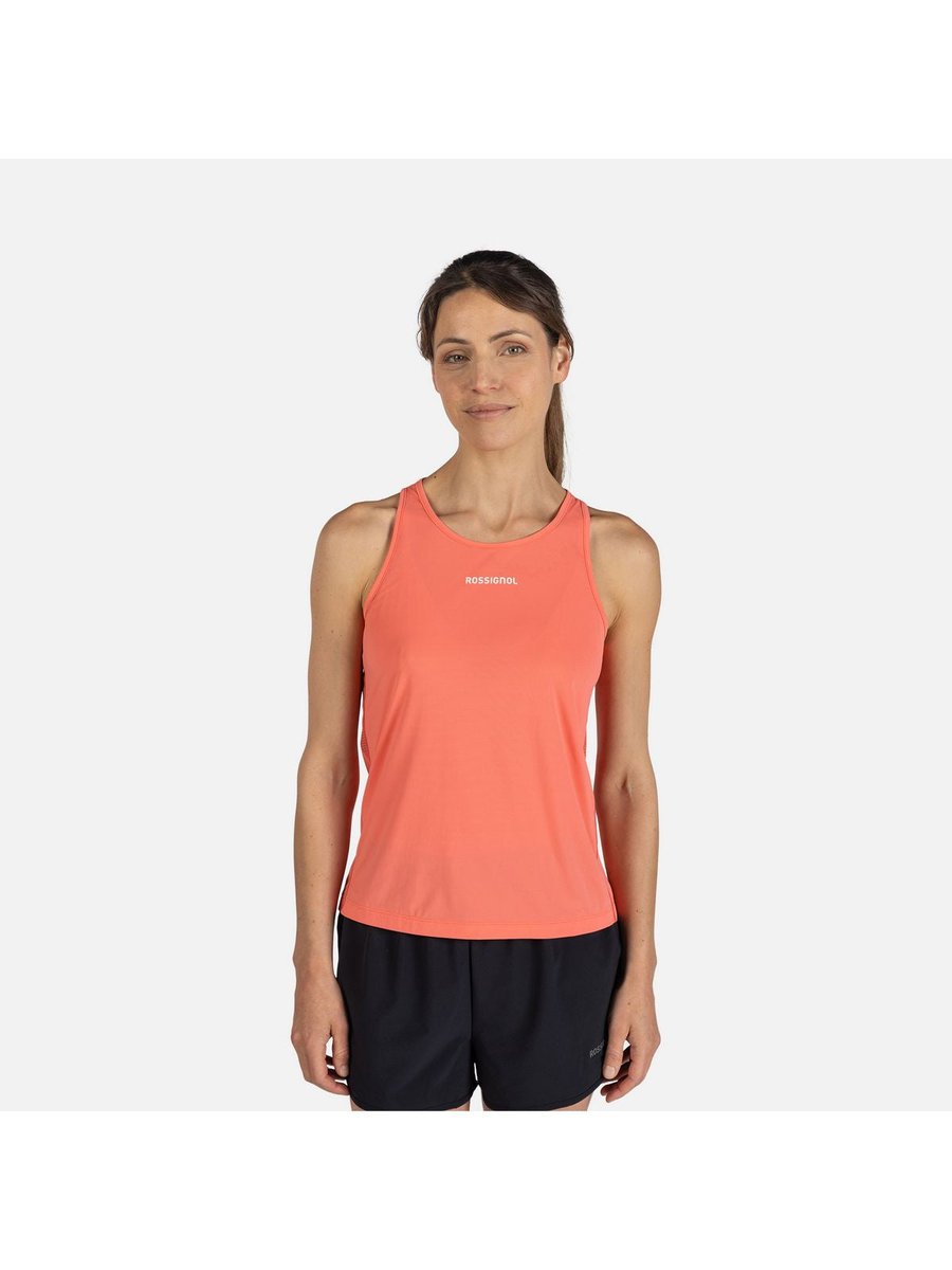 Top do biegania damski ROSSIGNOL W Sidelhorn Tank różowy S