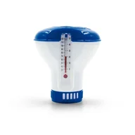 Akcesoria do basenów - DOZOWNIK CHEMII DO BASENU Z TERMOMETREM MINI TABS - miniaturka - grafika 1